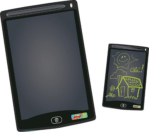Quadro Mágico LCD Brinque e Rasbique Zoop Toys Zp0153