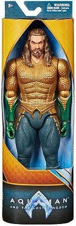 Boneco Aquaman de 30cm Filme Aquaman 2 Sunny 3451