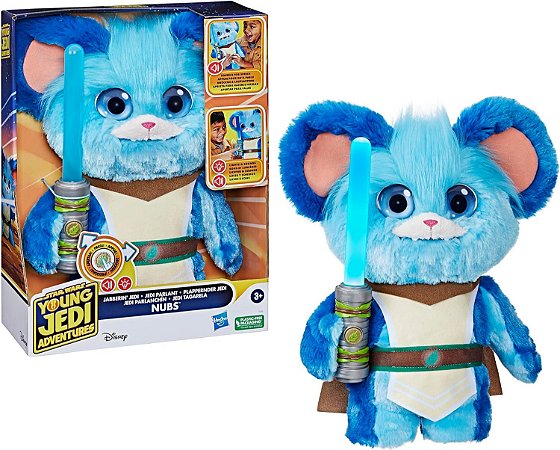 Star Wars Pelúcia Eletrônica Jedi Tagarela Nubs F8339 Hasbro