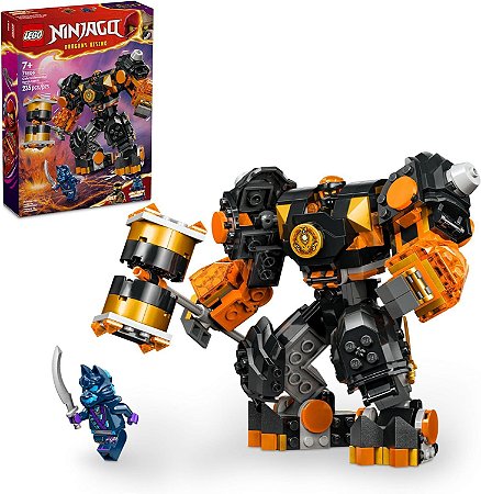 Lego Ninjago Robô Elemental da Terra de Cole 71806