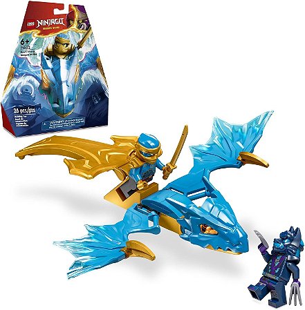 Lego Ninjago Ataque do Dragão Ascendente de Nya 71802