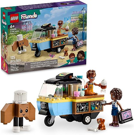 Lego Friends Carrinho Móvel de Comida para Padaria 42606