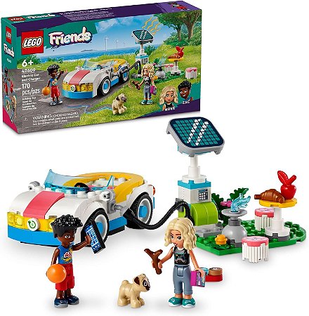 Lego Friends Carro Elétrico e Carregador 42609