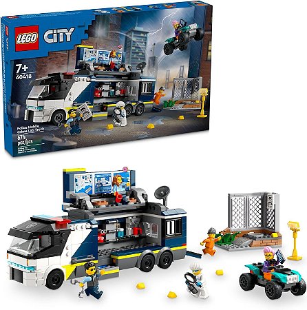 Lego City Caminhão de Laboratório Criminal da Polícia 60418