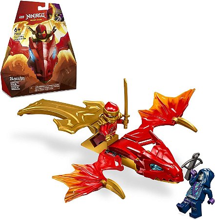 Lego Ninjago O Ataque do Dragão em Ascensão do Kai 71801