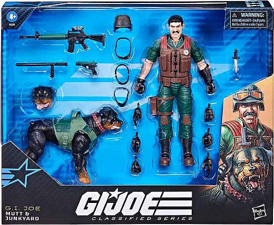 Boneco G.I. Joe Classified Series Mutt & Junkyard Hasbro F9229