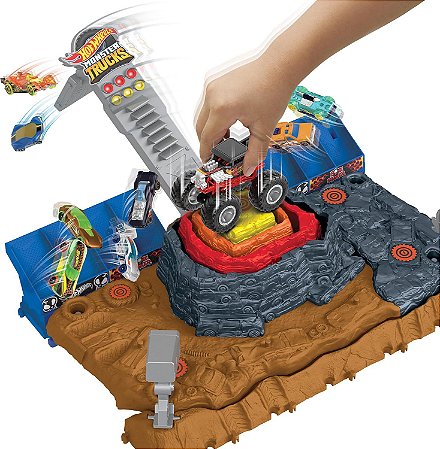 Hot Wheels Monster Trucks Areia de Demolição Mattel HNB96