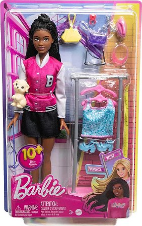 Boneca Barbie Brooklyn Estilista Mattel HNK96