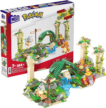 Mega Construx Pokémon Ruínas Esquecidas Mattel HDL86