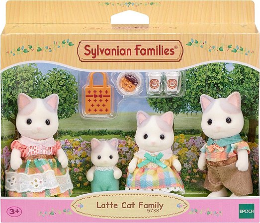 Sylvanian Families Família dos Gatos de Leite 5738