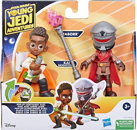Star Wars Duelo com Sabres de Luz Kai Brightstar & Taborr Hasbro F8007