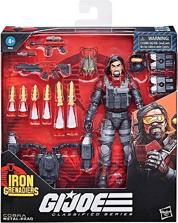 GI Joe Classified Series Iron Grenadier Cobra Metal-Head Hasbro F9228