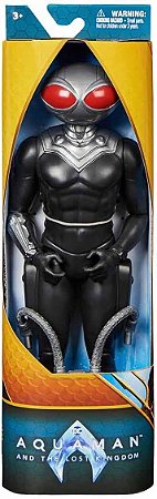 Boneco Aquaman Figura 12" Black Manta Sunny 3452