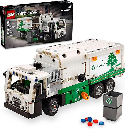 Lego Technic Camião do Lixo Mack LR Electric 42167