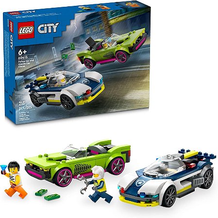 Lego City Police Perseguição Carro da Polícia a Muscle 60415