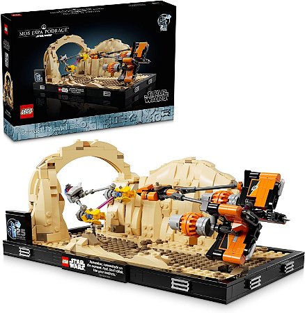 Lego Star Wars Mos Espa Podrace Diorama 75380