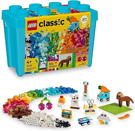 Lego Classic Caixa de Peças Criativas Vibrantes 11038