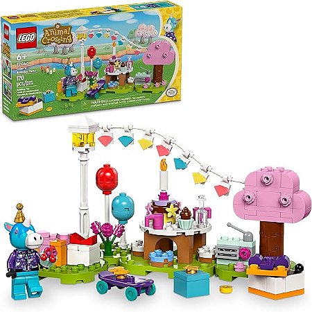 Lego Animal Crossing Festa de aniversario do Julian 77046