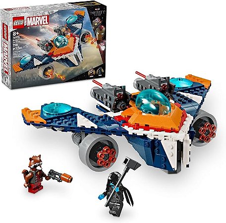 Lego Marvel Warbird do Rocket vs Ronan 76278