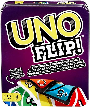 Jogo de cartas Uno Flip Mattel GDG37