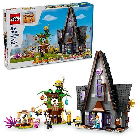 Lego Meu Malvado Favorito Mansão Família Gru E Minions 75583