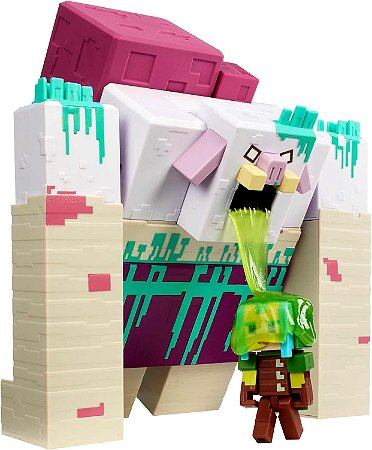 Minecraft Legends O Devorador com Slime Mattel HNC08