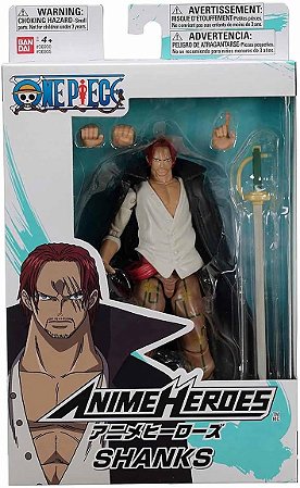 Boneco Anime Heroes Shanks One Piece Sunny 4112