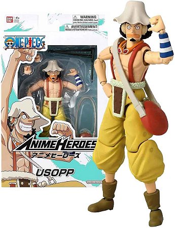Boneco Anime Heroes Usopp One Piece Sunny 4114