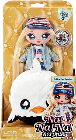Boneca Na!Na!Na! 2 em 1 Glam Erika Feathrtn S2 579359