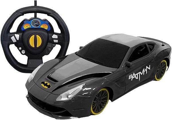 Veiculo Batman com Controle 3 Funções Candide 90003