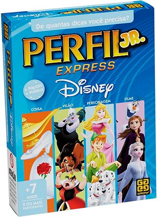 Jogo Perfil Express Junir Disney Grow 04548