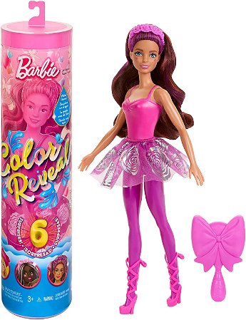 Barbie Color Reveal Surpresa Bailarina Série Balé HRK17