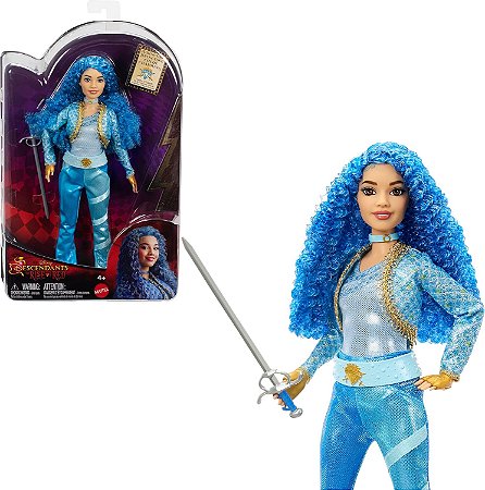 Boneca Disney Descendentes Chloe Charming Matttel HWT89