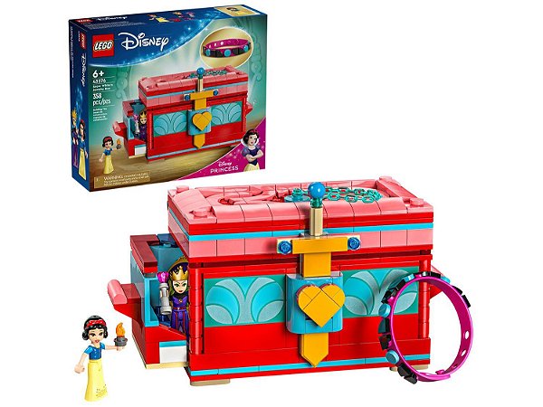 Lego Disney Porta Joias da Branca de Neve 43276