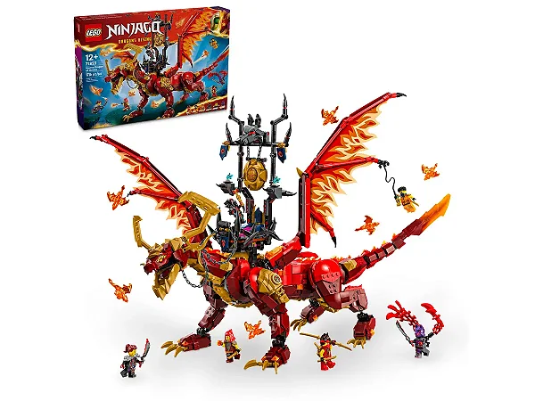 Lego DRAGON MATRIZ DE MOVIMENTO 71822
