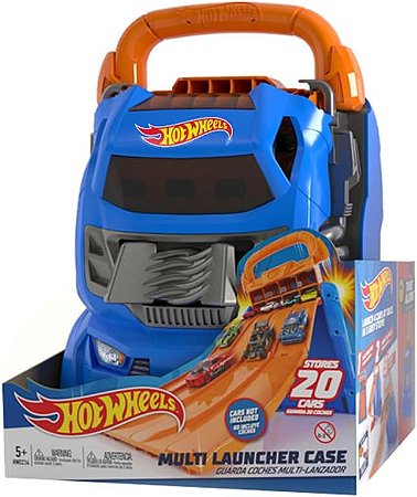 Hot Wheels Maleta Porta Carrinho com Lançador Fun F0141-3