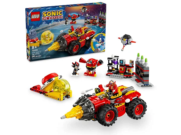 Lego Sonic Super Sonic vs Egg Drillster 76999