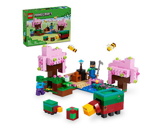 Lego Minecraft O Jardim das Cerejeiras 21260