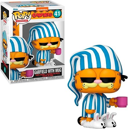 Boneco Funko Pop Garfield com Caneca Candide 11368