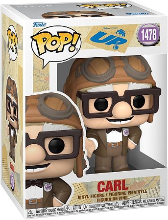 Boneco Funko Pop Carl Com Chapéu De Aviador Candide 11477