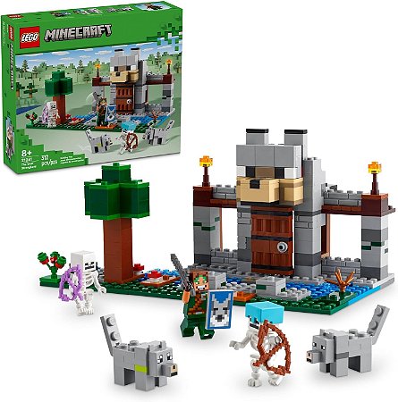 Lego Minecraft A Fortaleza dos Lobos 21261
