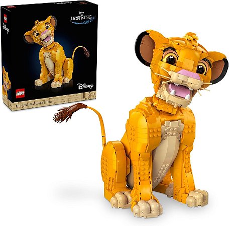 Lego Disney O Rei Leão Simba Jovem 43247