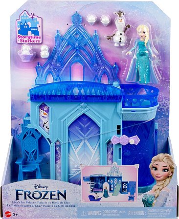 Conjunto Disney  Palácio de Gelo de Elsa Mattel HLX01