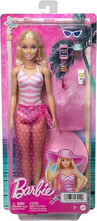 Boneca Barbie Dia de Praia Fashion & Beauty HPL73