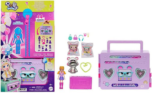 Polly Pocket Conjunto Festa Discoteca Mattel HRD65