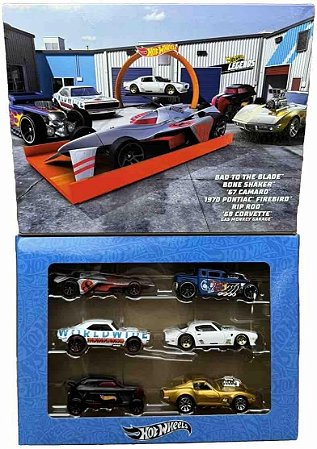 Carrinho Hot Wheels Sortidos 6 Veículos Mattel HRX55
