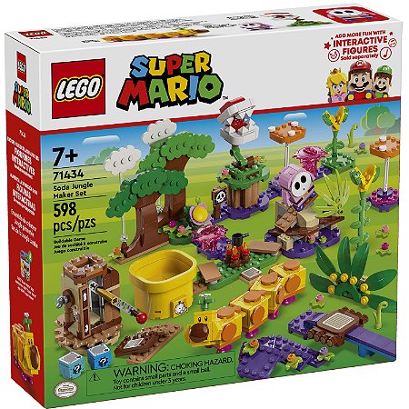 LEGO SUPER MARIO CONJUNTO DA SELVA GELATINOSA 71434
