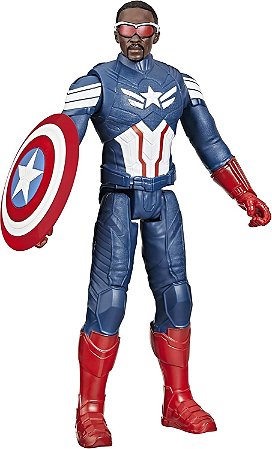 Boneco Capitão América NWO Titan Hero Series Hasbro F9276