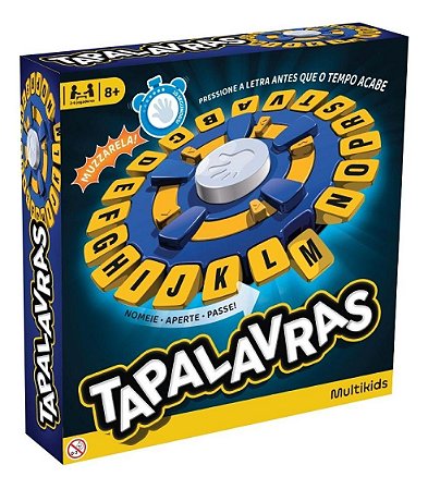 Jogo de Tabuleiro Tapalavras Multikids BR1969