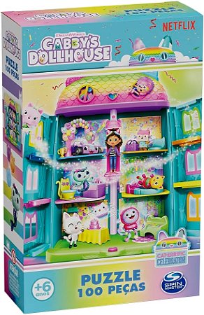 Gabbys Dollhouse Quebra Cabeça Brilhante Grow 04690